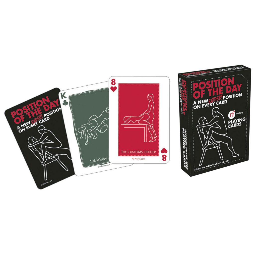 Chronicle Books Position Of The Day EXPERT Playing Cards - SutraVibes